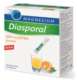 DIASPORAL Magnesium 400 mg Extra juomajauhe