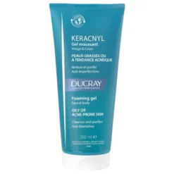 DUCRAY Keracnyl Foaming Gel puhdistusgeeli 200 ml