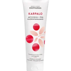 EKOPHARMA Karpalo Aktiivihiili + PHA Kuorintanaamio 50 ml