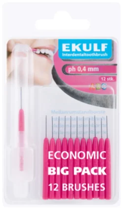 EKULF Hammasväliharja PH ABC 0,4 violetti