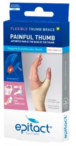 EPITACT Flexible thumb brace joustava peukalotuki päiväkäyttöön vasen käsi, koko M