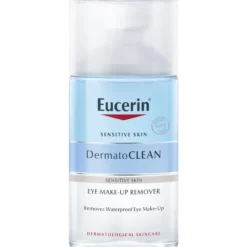 EUCERIN DermatoCLEAN Eye Make-up Remover silmämeikinpoistoaine 125 ml