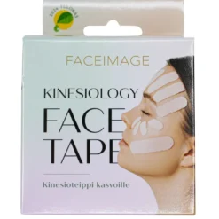Faceimage Kinesioteippi kasvoille Regular 2,5 cm x 5 m 2 kpl