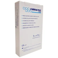 FARMACTIVE Hydrokolloidilevy 5 cm x 7,5 cm