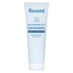 FAVORA Hellävarainen 2in1 kasvokuorinta