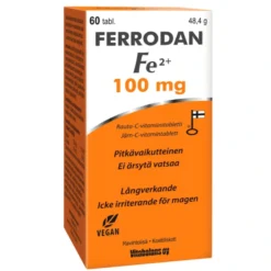 FERRODAN Fe2+ 100 mg tabletti 60 kpl