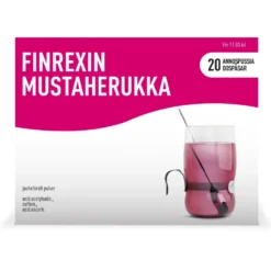 FINREXIN Mustaherukka jauhe 350/30/300 mg 20 x 5 g