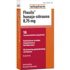 FLUSILS Hunaja-sitruuna 8,75 mg imeskelytabletti