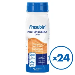 FRESUBIN Protein Energy Drink trooppiset hedelmät 24 pulloa