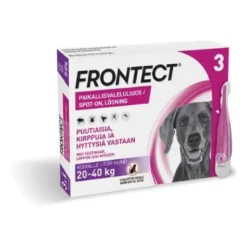 FRONTECT 270,4 mg/2019,2 mg vet paikallisvaleluliuos koirille 20-40 kg