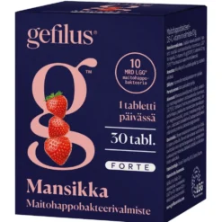 Gefilus Forte purutabletti mansikka 30 kpl