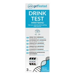 GetTested Drinkkitesti-ranneke 3 kpl