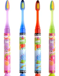GUM Junior Monsters Light-Up hammasharja