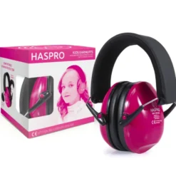 HASPRO Kids lapsen yli 4 v kuulosuojaimet pinkki