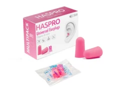 HASPRO Universal korvatulpat pinkki 10 paria