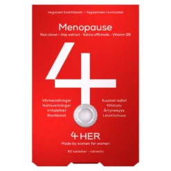4HER Menopause ravintolisä naisille
