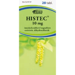 HISTEC 10 mg imeskelytabletti