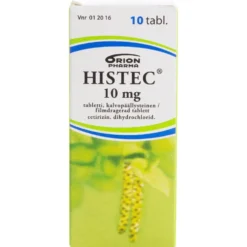 HISTEC 10 mg tabletti, kalvopäällysteinen
