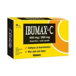 IBUMAX-C 300 mg/400 mg tabletti, kalvopäällysteinen