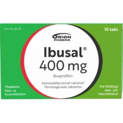IBUSAL 400 mg tabletti, kalvopäällysteinen