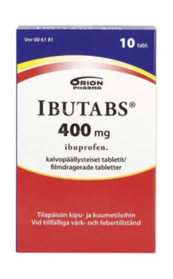 IBUTABS 400 mg tabletti, kalvopäällysteinen
