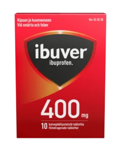IBUVER 400 mg tabletti, kalvopäällysteinen