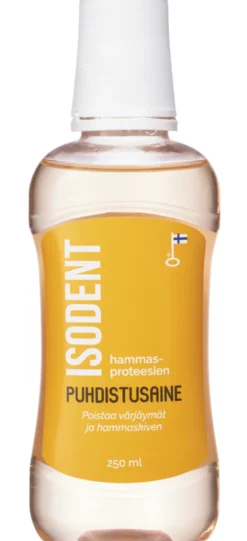 ISODENT Puhdistusaine hammasproteeseille 250 ml