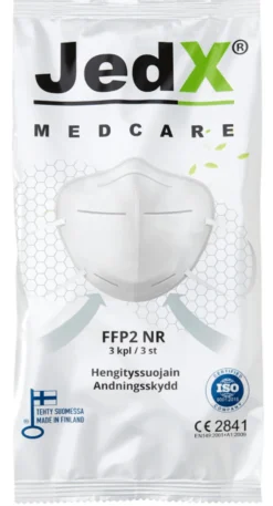 JEDX FFP2 Hengityssuojain, kotimainen