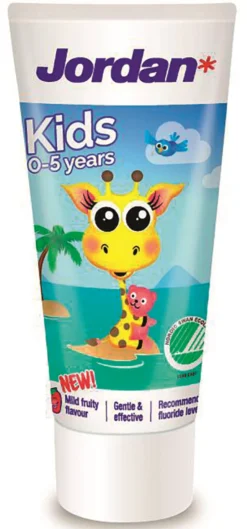 JORDAN Kids 0-5-vuotta Mild Strawberry hammastahna