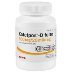 KALCIPOS-D FORTE 20 mikrog purutabletti 60 kpl