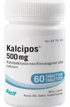 KALCIPOS tabletti, kalvopäällysteinen