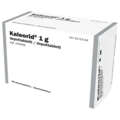 KALEORID depottabletti 1 g 90 fol