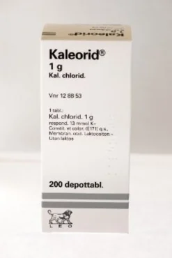 KALEORID 1 g depottabletti 200 kpl