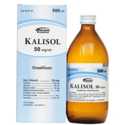 KALISOL 50 mg/ml oraaliliuos 500 ml