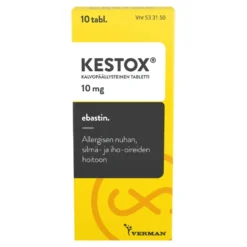 KESTOX 10 mg tabletti, kalvopäällysteinen