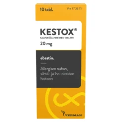 KESTOX 20 mg tabletti, kalvopäällysteinen