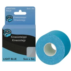 Kinesioteippi Light Blue 5 cm x 5 m Decem Pharma 1 kpl