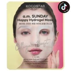 KOCOSTAR a.m. Sunday Hydrogel Collagen Mask 1 kpl