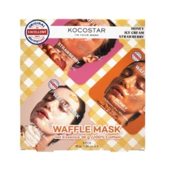 Kocostar Waffle Mask Kit 3 kpl