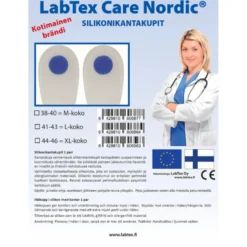 LABTEX Care Nordic Silikonikantakupit L-koko 2 kpl