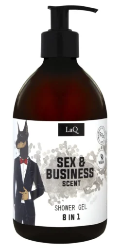 LAQ Doberman 8 in1 suihkugeeli miehille