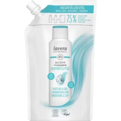 Lavera Basis Sensitiv Moisture & Care shampoo täyttöpussi 500 ml