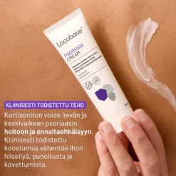 LOCOBASE Psoriasis Cream kortisoniton voide 50 ml