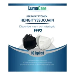 LUMOCARE FFP2 Hengityssuojain valkoinen 10 kpl