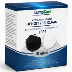 LUMOCARE FFP2 Hengityssuojain valkoinen 10 kpl