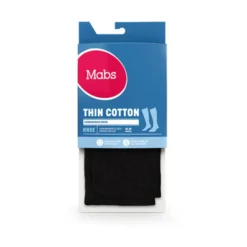 MABS Thin Cotton tukisukka musta, koko XXL
