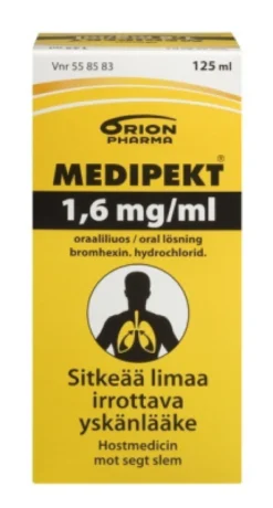 MEDIPEKT 1,6 mg/ml oraaliliuos