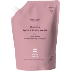 Medisoft Moisturising Face & Body Wash re-fill 550 ml