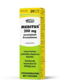 MEDITUS 200 mg poretabletti