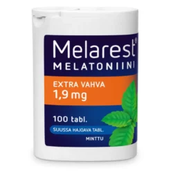 MELAREST Melatoniini Extra Vahva 1,9 mg minttu tabletti 100 kpl